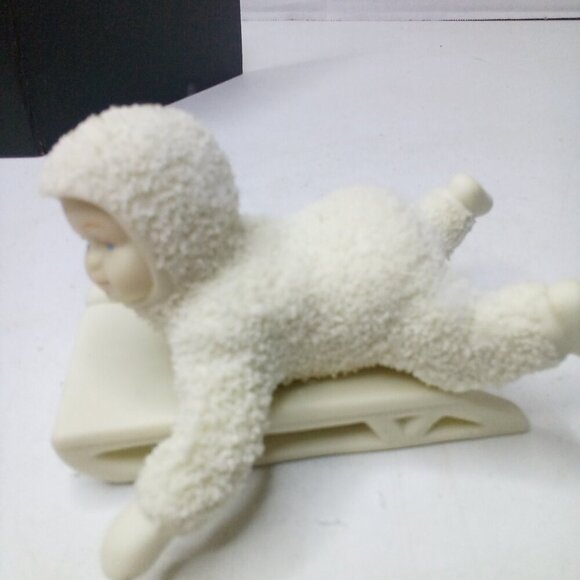 Department 56 Winter Tales Snowbabies Hold On Tight Figurine Christmas - Picture 6 of 14